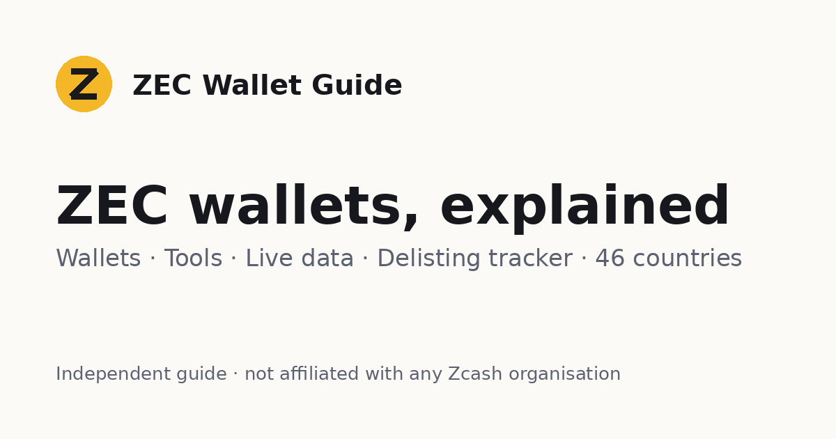 Zcash wallet interface displaying unified address format, transaction fee structure under ZIP-317, and privacy settings available post-Ironwood upgrade